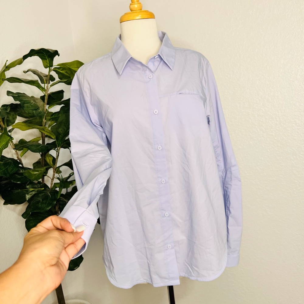 Lululemon button down color lilac